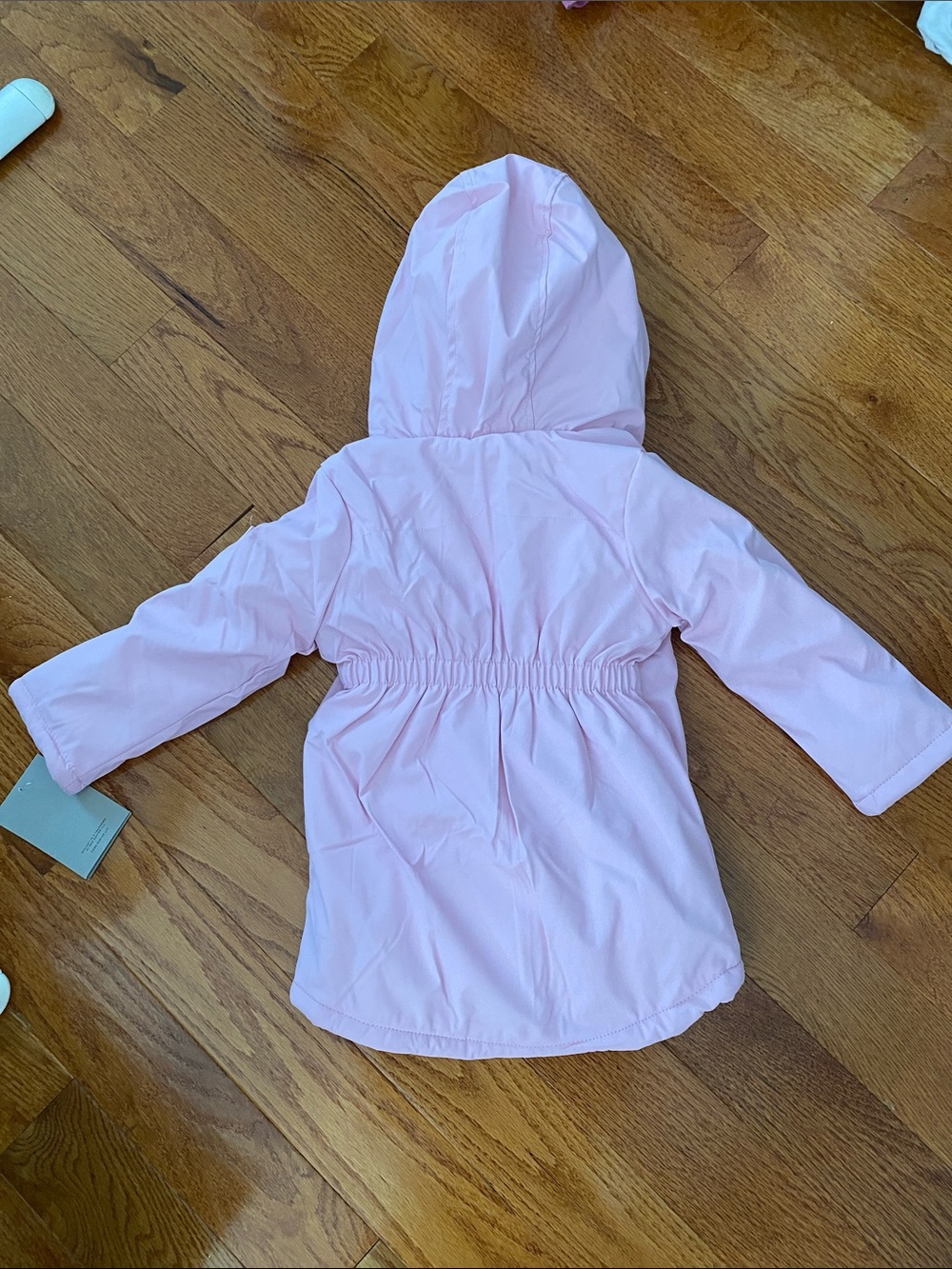 Hunter Kids Pink Hooded Puffer Jacket - Picture 4 of 7
